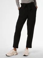 Spodnie sportowe damskie - Vila - Spodnie damskie VIKaya, czarny - miniaturka - grafika 1