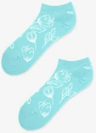 Skarpetki damskie - Stopki damskie bawełniane w kwiatki Footies Flora Marilyn - miniaturka - grafika 1