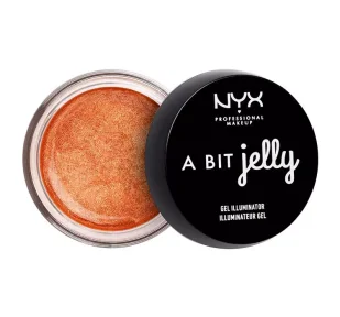 NYX Professional Makeup NYX Professional Makeup - A BIT JELLY - GEL ILLUMINATOR - Rozświetlacz w żelu - BRONZE NYXBGRZE-WZE - Rozświetlacze do twarzy i ciała - miniaturka - grafika 2
