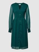 Sukienki - Sukienka midi z listwą guzikową model ‘FALIA’ - miniaturka - grafika 1