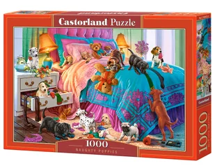 Castorland Puzzle 1000 Naughty Puppies - Puzzle - miniaturka - grafika 1