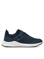 Buty dla chłopców - Tommy Hilfiger Sneakersy T3X9-34115-1845 D Granatowy - miniaturka - grafika 1