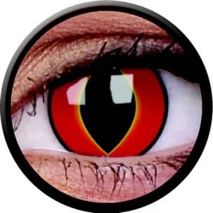 Maxvue Vision Crazy Lens - Mad Frog 2 szt moc 0.00 - Soczewki kontaktowe - miniaturka - grafika 1