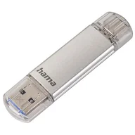 Pendrive - Pendrive HAMA C-Laeta 256GB, USB-C/USB 3.1 Gen. 1 (USB 3.0), Odczyt 70 MB/s Srebrny - miniaturka - grafika 1