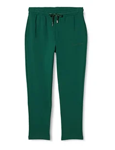 Tommy Hilfiger Damskie spodnie dresowe ze zwężanymi frotté VLVT Trim SWTPANTS Prep Green, M - Spodnie damskie - miniaturka - grafika 1