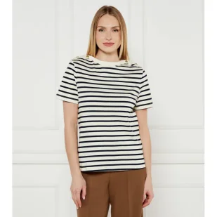 Tommy Hilfiger T-shirt Regular Fit - Koszulki i topy damskie - miniaturka - grafika 1