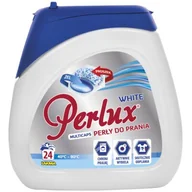 Środki do prania - Perlux Perły piorące WHITE do prania białego 24szt. 5907542740003 - miniaturka - grafika 1