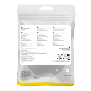 Kabel sieciowy w oplocie kat. 7 Baseus Ethernet RJ45, 10Gbps, 10m (czarny) - Kable miedziane - miniaturka - grafika 9