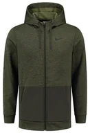 Bluzy męskie - BLUZA NIKE THERMA TRENINGOWA ROZPINANA CU6231356 M - miniaturka - grafika 1