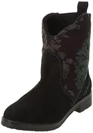 Botki damskie - Desigual Damskie botki Mas + Mas, Black, 39 EU - miniaturka - grafika 1