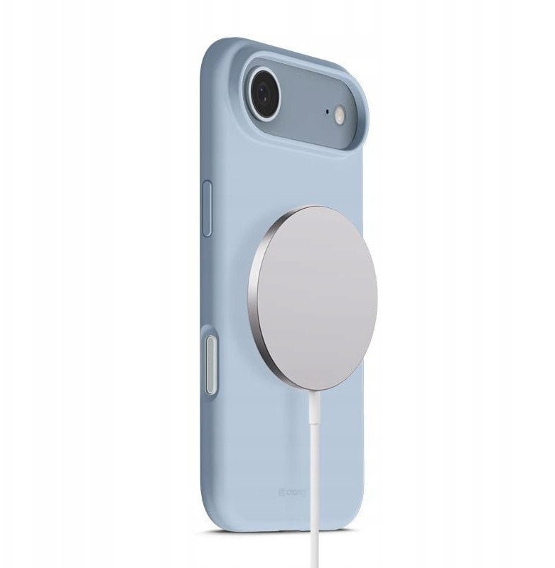 Crong Color Cover Magnetic - Etui MagSafe iPhone Air niebieski