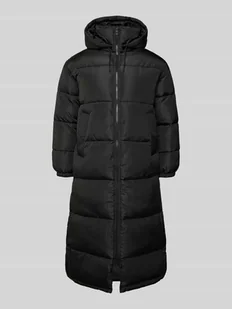 Płaszcz pikowany o kroju regular fit z odpinanym kapturem model ‘KLEA’ - Płaszcze damskie - miniaturka - grafika 1