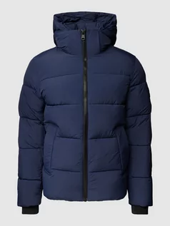 Kurtki męskie - Kurtka pikowana z kapturem model ‘CRINKLE NYLON PUFFER JACK’ - grafika 1