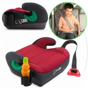 Foteliki samochodowe - FOTELIK SAMOCHODOWY PODKŁADKA SIEDZISKO BORDOWO-SZARY R129 125-150 CM - miniaturka - grafika 1