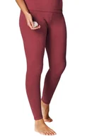Legginsy - Key legginsy Hot Touch z wąską gumką w pasie bordowe, Kolor bordowy, Rozmiar S, Key - Primodo.com - miniaturka - grafika 1