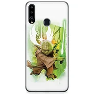 Etui i futerały do telefonów - ERT GROUP etui na telefon Samsung A20S, case oryginalny i oficjalnie licencjonowany przez Star Wars, wzór Yoda 005, optymalnie dopasowane, plecki z TPU - miniaturka - grafika 1