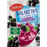 Galaretki - Delecta Galaretka smak czarnej porzeczki 70 g - miniaturka - grafika 1