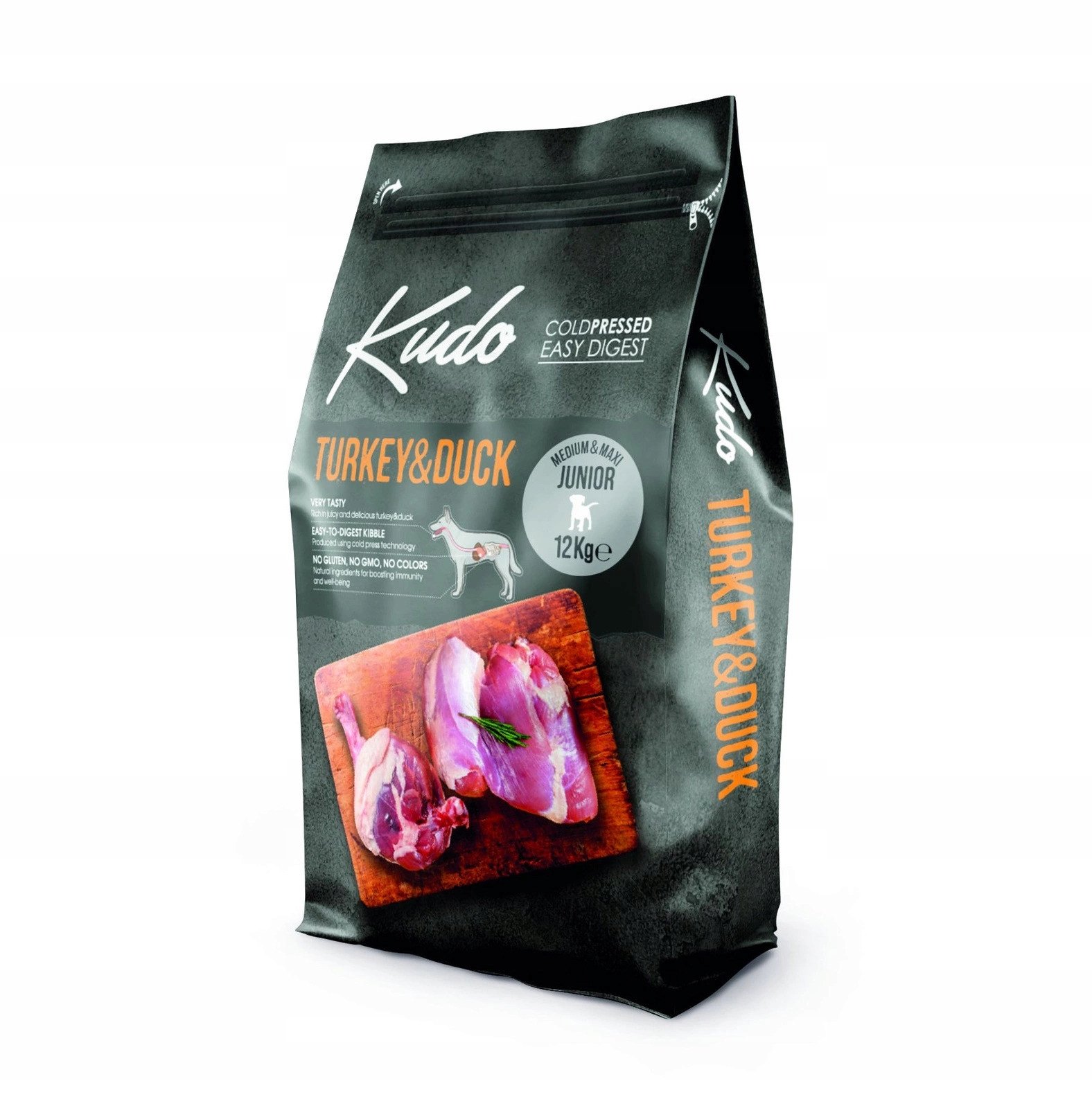 Kudo Indyk&Kaczka Medium Maxi Junior 12kg