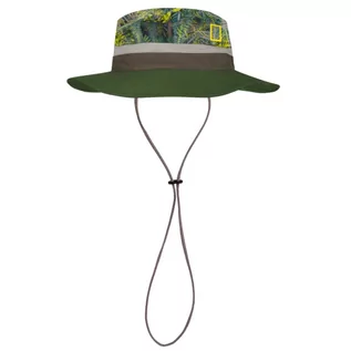 Czapki damskie - Buff National Geographic Explore Booney Hat S/M 1253808452000 Unisex Czapka Zielona - grafika 1