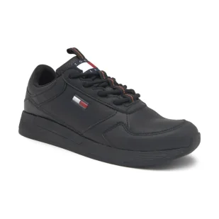 Tommy Jeans Skórzane sneakersy FLEXI RUNNER - Moda i Uroda OUTLET - miniaturka - grafika 1