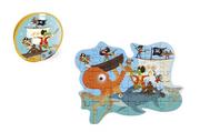 Puzzle - Scratch zabawki Puzzle konturowe Piraci 29 elem. mokopico-1695-0 - miniaturka - grafika 1