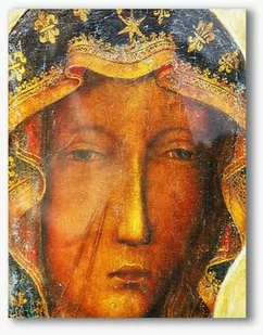 Matka Boska Częstochowska, nowoczesny obraz religijny plexi - Ikony i obrazy sakralne - miniaturka - grafika 1