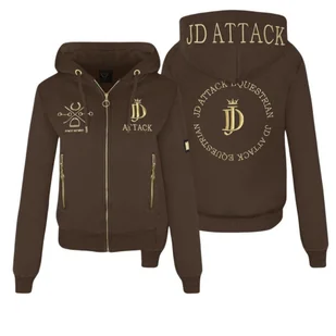 Bluza z zamkiem JD ATTACK Harriet - Odzież sportowa dziecięca - miniaturka - grafika 1