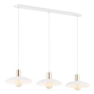 Spirit lampa wisząca 3xE27 biała/złota 1321/3 - Lampy sufitowe - miniaturka - grafika 1