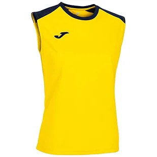 Joma Damski tank top Eco Championship t-shirt, żółty granatowy, XL - Koszulki i topy damskie - miniaturka - grafika 1