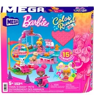 Klocki - Barbie Mega Klocki Trening i pielęgnacja zwierząt - klocki - miniaturka - grafika 1