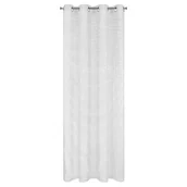 Zasłony - Zasłona Eurofirany Lara 140 x 250 Przel Biały - miniaturka - grafika 1