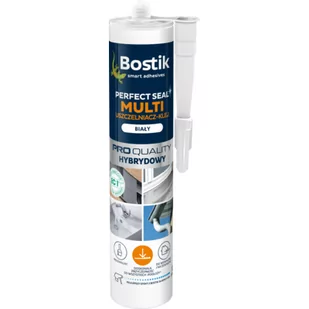 Elastyczny uszczelniacz - klej Perfect Seal Multi biały 290 ml - Pianki montażowe - miniaturka - grafika 1