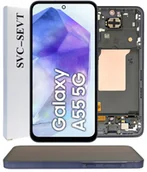 Części serwisowe do telefonów - Wyświetlacz do Samsung Galaxy A55 Ekran LCD Ramka Oryginał Zila SM-A556B 5904858381982 - miniaturka - grafika 1