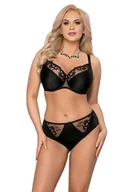 Biustonosze - Biustonosz Soft Biustonosz Semi-Soft Model VB-400 Black - Vena - 70H - miniaturka - grafika 1