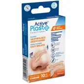 Apteczki i materiały opatrunkowe - ActivePlast, plastry ułatwiające oddychanie, standard, 10 sztuk - miniaturka - grafika 1