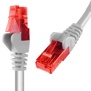 Kabel RJ45 CAT 6 U/UTP AWG24 biały 20m - Pozostałe akcesoria sieciowe - miniaturka - grafika 1