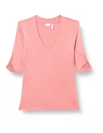 Koszulki i topy damskie - s.Oliver BLACK LABEL T-shirt damski, fioletowy/różowy, 40 - miniaturka - grafika 1