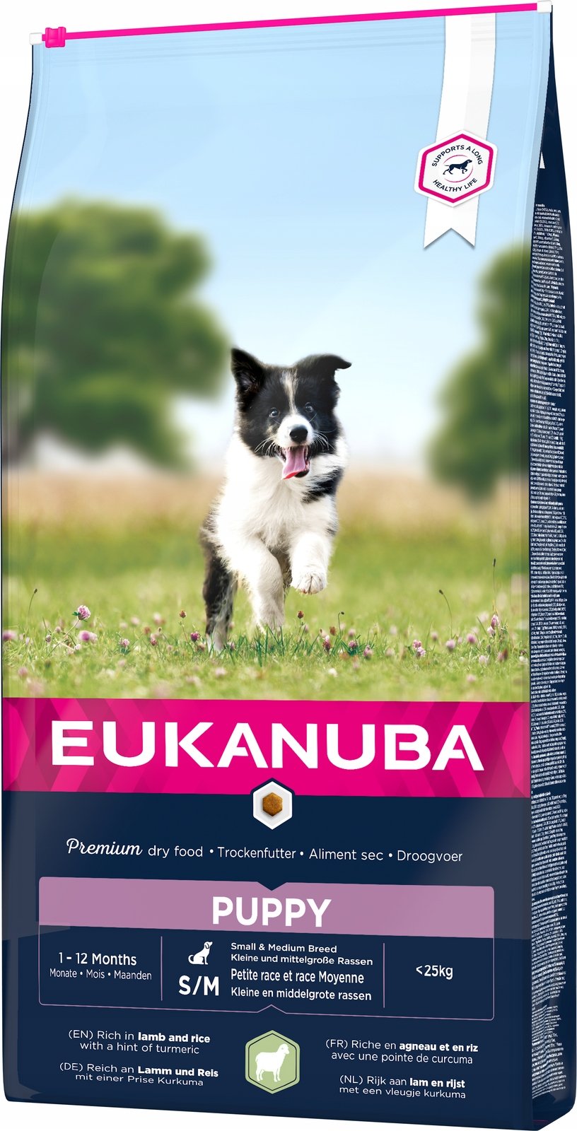 Eukanuba Puppy Small & Medium Breed Lamb & Rice 12 kg