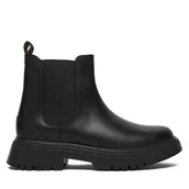 Botki damskie - Sztyblety Timberland Valley Chelsea TB0A42BXW021 Czarny - miniaturka - grafika 1
