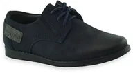 Buty dla chłopców - Buty komunijne dla chłopca Wojtyłko 1377 Granatowe - miniaturka - grafika 1