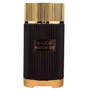 La Fede Code Marron Oud woda perfumowana spray 100 ml - Wody i perfumy unisex - miniaturka - grafika 1