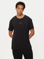 Koszulki męskie - Hugo T-Shirt Laze 50525236 Czarny Regular Fit - miniaturka - grafika 1