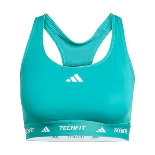 adidas Damski biustonosz Techfit S dla dorosłych - Biustonosze - miniaturka - grafika 1