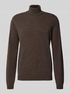 Swetry męskie - Golf o kroju regular fit z elastycznymi wykończeniami - miniaturka - grafika 1