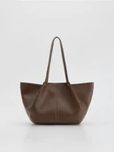 Torebki damskie - Reserved - Torebka shopper - beżowy - miniaturka - grafika 1