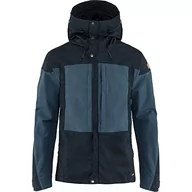 Kurtki męskie - Fjällräven Męska kurtka Keb Jacket M, granatowy/wujka, XXXL, Granatowy/wujek niebieski, 3XL - miniaturka - grafika 1