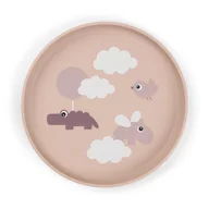Miseczki i talerzyki dla dzieci - Done by Deer Talerzyk dla Dziecka Foodie Clouds Powder - miniaturka - grafika 1