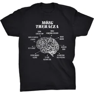 Koszulki męskie - Koszulka T-shirt Mózg Trębacza Śmieszny Prezent na Święta Urodziny - miniaturka - grafika 1