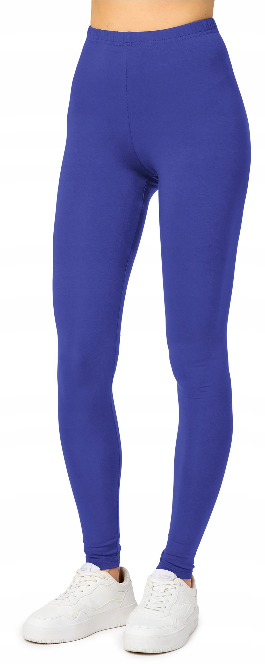 Merry Style Legginsy Klasyczne Długie damskie wiskoza MS10-143 Kobaltowy XL