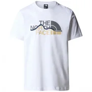 Koszulka męska The North Face M S/S Mountain Line Tee Rozmiar: M / Kolor: biały